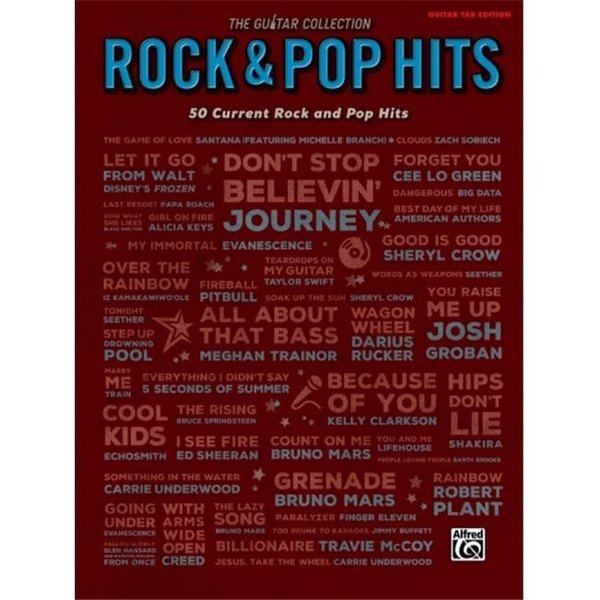 Alfred Music Alfred Music 00-44366 Guitar Collection Rock & Pop Hits Book 00-44366